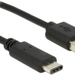 Cablu USB tip C (device) la USB 2.0-A (host) 2m, Delock 83327, Delock