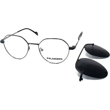 Rame ochelari de vedere unisex Polarizen CLIP-ON DC3035 C4, Polarizen