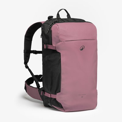 Rucsac de călătorie valiză 30L, Travel 500 Organizer gri,