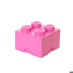 LEGO Cutii depozitare: Cutie depozitare LEGO 4 roz, LEGO