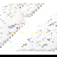 Lenjerie de pat din bumbac pentru pat dublu Bonami Selection Fleur, 200 x 220 cm, Bonami Selection