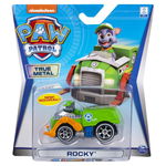 Spin Master - Masina de gunoi Rocky , Paw Patrol , Metalica