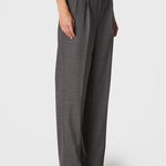 Birgitte Herskind Pantaloni din material Brandy 4573879 Gri Relaxed Fit, Birgitte Herskind