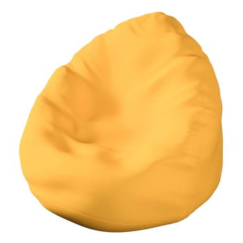 Fotoliu bean bag galben Happiness - Yellow Tipi, Yellow Tipi