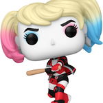 Figurina - Pop! Heroes - Harley Quinn with Bat, Funko