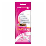 
Aparat de Ras BIC Twin Lady, 2 Lame, Femei, 5 Bucati
