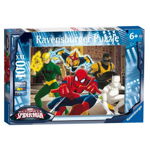 Puzzle Spiderman 100 piese RAVENSBURGER Puzzle Copii, Ravensburger