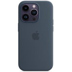 Apple Husa iPhone 14 Pro silicone Strom blue