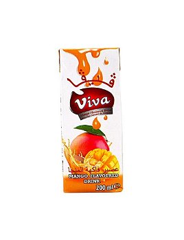 Suc de mango cu pai Viva 200 ml, 27 buc Engros, 