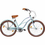 Bicicleta pentru adulti, Scirocco, Citybike Florida Cruiser, Turcoaz, 26 inch