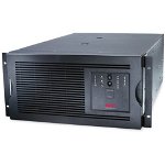 UPS APC Smart-UPS SUA line-interactive 5000VA / 4000W 8 conectori C13 2conectori C19 rackabil 5U/tower, baterie RBC55, optional SUA5000RMI5U, APC