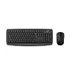 Kit Tastatura si mouse Genius Smart KM-8100, Wireless, neagra, GENIUS