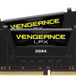 Memorie Desktop Corsair Vengeance LPX 32GB (2 x 16GB) DDR4 2400MHz Black, Corsair