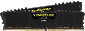 Memorii Corsair Vengeance LPX Black DDR4, 2x16GB, 2400 MHz, CL 16, Corsair