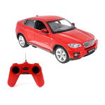 Masina cu telecomanda Rastar BMW X6, 1:24, Rosu, Rastar