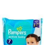 Pampers scutece nr.7 15+ kg 33 buc Active Dry