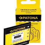 Acumulator /Baterie PATONA pentru CASIO NP-60 NP60 EXILIM EX-S10 EX-Z80 EX-Z9 EXS-10- 1026, Patona