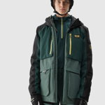 Geacă de snowboard membrana 15000 pentru bărbați - verde, 4F Sportswear