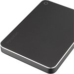 Hard disk extern Canvio Premium 1TB 2,5 USB 3.0 Dark Grey, Toshiba