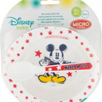 Mickey Mouse - Set universal pentru microunde (vas + lingura)., Disney
