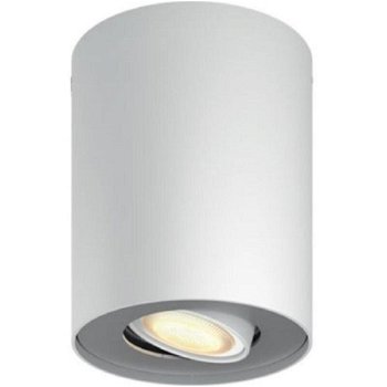 Spot Philips HUE Pillar, LED WiFi, GU10, 1x5.5W, lumina alba reglabila calda-rece, Alb