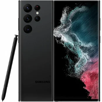 Smartphone Samsung Galaxy S22 Ultra, Dynamic AMOLED 2X, 128GB, 8GB RAM, Dual SIM, 5G, 5-Camere, Phantom Black, Enterprise Edition
