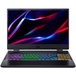 Laptop Nitro 5 AN515-58 15.6 inch FHD 165Hz Intel Core i9-12900H 32GB DDR5 1TB SSD nVidia GeForce RTX 4060 8GB Black, Acer