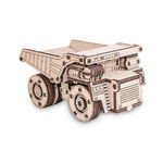 EcoWoodArt EWA Puzzle 3D din lemn Mini Belaz, EcoWoodArt