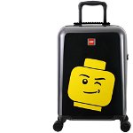Troller 20 inch, material ABS, LEGO Minifigure Head - roz