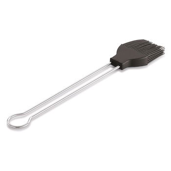 Accesoriu din silicon cu mâner din oțel inoxidabil LotusGrill, gri, LotusGrill