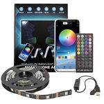 Banda led RGB smart - pentru iluminare fundal tv, 50"-65" - sunshine - SMART Cu conexiune Bluetooth pentru telefon, SUNSHINE