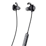 Casti Audio Sport In Ear Skullcandy Method Active, Wireless, Bluetooth, Microfon, Autonomie 10 ore, Black Gray