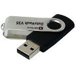 Stick USB Serioux DataVault V35, 128GB, USB 2.0 (Negru)