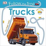 Follow the Trail Trucks: Take a Peek! Fun Finger Trails! (Follow the Trail)