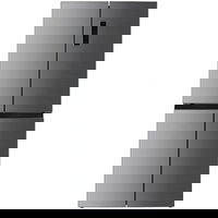 Side by Side BEKO GNO46624MXPN, No Frost, HarvestFresh, 466 l, H 180 cm, Clasa C, argintiu