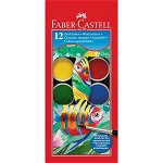 Acuarele Faber-Castell, 12 Culori Si o Pensula, Faber-Castell