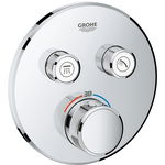 Baterie dus doua iesiri Grohe Grohtherm SmartControl, cu termostat, fara corp incastrat-29119000, Grohe