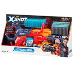 Pistol XShot Crusher cu 48 proiectile, Multicolor