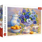 Puzzle Trefl - Blue Bouquet, 1.000 piese (64817), Trefl