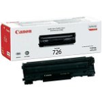 Toner Canon CRG726, Black, capacitate 2.100 pagini, 497.88