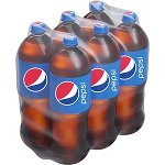 Pachet promo: Pepsi Cola Gust Original, pet, 6 x 1.25l + Chipsuri din cartofi cu gust de barbeque Lay's, 140g