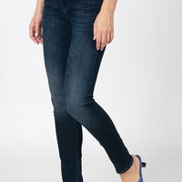 Blugi slim fit cu 5 buzunare