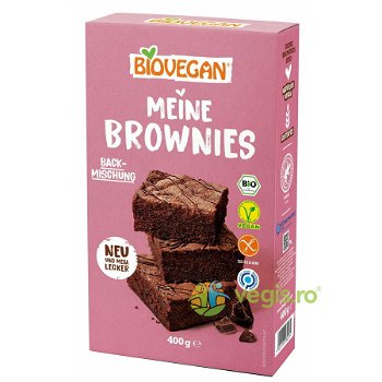 Mix pentru Brownies (Negrese) fara Gluten Ecologic/Bio 400g