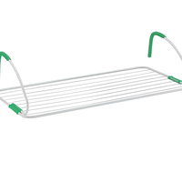 Uscator de rufe pentru calorifer Artex, Golia Green, 29x105x55 cm - Artex, Verde, Artex