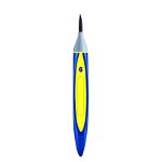 Pensula griffix Pelikan varf rotund par sintetic culoare galben marimea 6 700771
