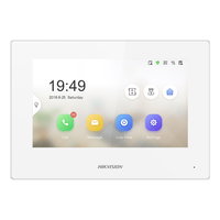 Post exterior videointerfon Hikvision DS-KH6320-LE1(B), Linux, ROM 32 MB RAM 128 MB, display TFT LCD 1024 × 600