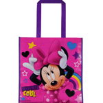 Sacosa cumparaturi, Minnie Mouse, Cool, roz