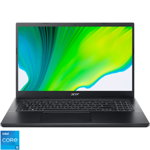Laptop Aspire 7 A715-76G 15.6 inch FHD Intel Core i5-12450H 16GB DDR4 512GB SSD nVidia GeForce RTX 3050 4GB Black, Acer