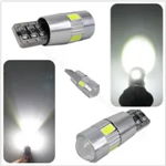 Set 2 leduri t10 w5w ,canbus, lupa , lumina alba 6000k, 6 smd, led light alex