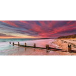 Mark Gray, McCrae Beach, Mornington Peninsula, Victoria, Australia, Panoramapuzzle. 1.000 Teile Puzzle